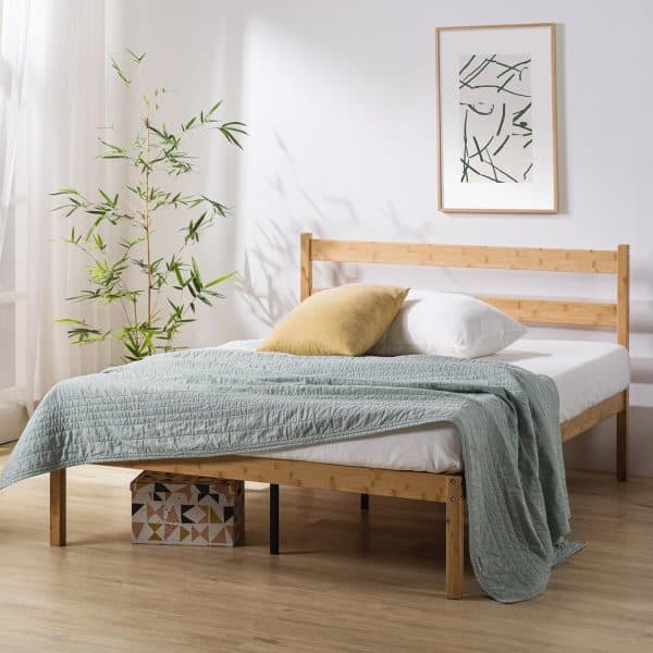 Zinus Ellie cama 150x200 cm con almacenamiento reseña