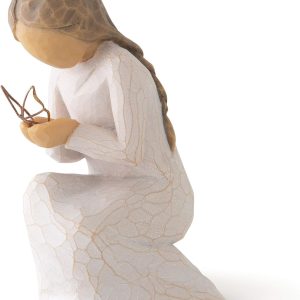 Willow Tree figura de niña con mariposa reseña